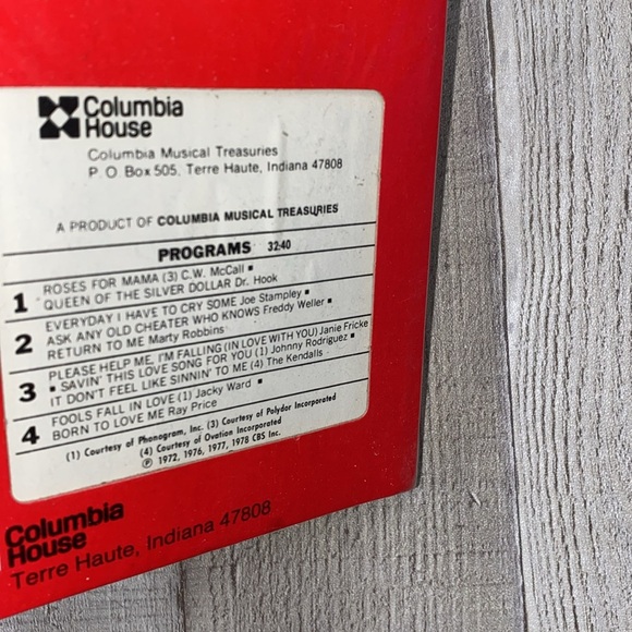 Columbia House Lovin You 8 track tape new and sealed - Picture 2 of 4